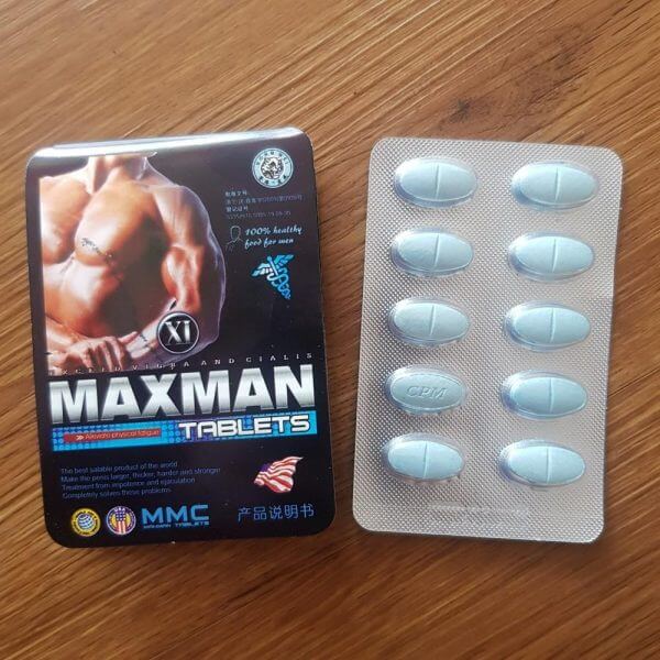 Viên uống thảo dược cường dương Maxman