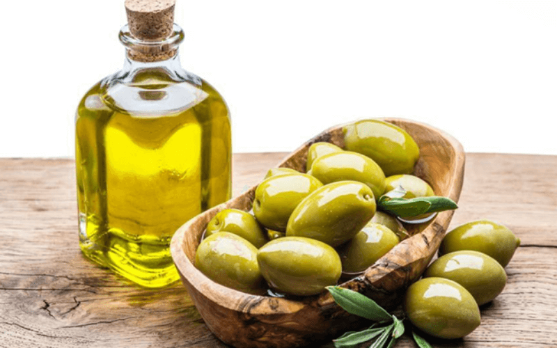 dầu oliu giúp tăng vòng 1