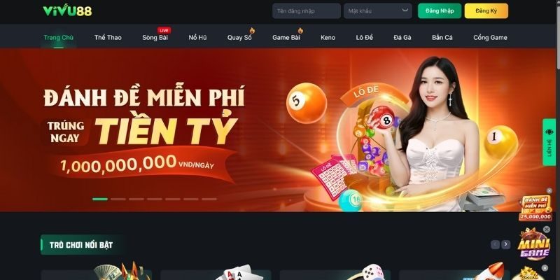 Khám phá thông tin tổng quan về nhà cái uy tín - Vivu88